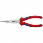 Длинногубцы Knipex прямые с режущими кромками 200мм фосфатированные с двухкомпонентными рукоятками изображение 3
