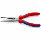 Длинногубцы Knipex прямые с режущими кромками 200мм фосфатированные с двухкомпонентными рукоятками изображение 2