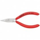 Длинногубцы Knipex прямые с режущими кромками 125мм хромированные с однокомпонентными рукоятками изображение 3
