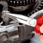 Длинногубцы Knipex прямые с режущими кромками 160мм фосфатированные с двухкомпонентными рукоятками изображение 4