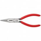 Длинногубцы Knipex прямые с режущими кромками 160мм фосфатированные с однокомпонентными рукоятками изображение 3