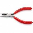Длинногубцы Knipex прямые с режущими кромками 125мм фосфатированные с однокомпонентными рукоятками изображение 2