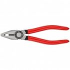 Пассатижи комбинированные Knipex 180мм фосфатированные с однокомпонентными рукоятками изображение 3
