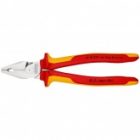 Пассатижи Knipex усиленные 225мм с изолированными двухкомпонентными рукоятками VDE 1000V изображение 3