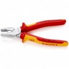 Пассатижи Knipex усиленные 200мм с изолированными двухкомпонентными рукоятками VDE 1000V изображение 2