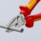 Пассатижи Knipex усиленные 180мм с изолированными двухкомпонентными рукоятками VDE 1000V изображение 4