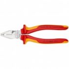 Пассатижи Knipex усиленные 180мм с изолированными двухкомпонентными рукоятками VDE 1000V изображение 3