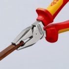 Пассатижи Knipex усиленные 180мм с изолированными двухкомпонентными рукоятками VDE 1000V изображение 8