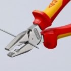 Пассатижи Knipex усиленные 180мм с изолированными двухкомпонентными рукоятками VDE 1000V изображение 6