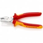 Пассатижи Knipex усиленные 180мм с изолированными двухкомпонентными рукоятками VDE 1000V изображение 2