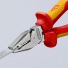 Пассатижи Knipex усиленные 180мм с изолированными двухкомпонентными рукоятками VDE 1000V изображение 9