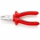 Пассатижи Knipex 180мм с изолированными однокомпонентными рукоятками VDE 1000V изображение 2