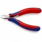 Кусачки боковые Knipex 115мм для электроники с двухкомпонентными рукоятками изображение 2
