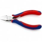 Кусачки боковые Knipex 130мм для электроники с двухкомпонентными рукоятками изображение 2