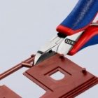 Кусачки боковые Knipex 115мм для электроники с двухкомпонентными рукоятками изображение 4