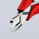 Кусачки боковые Knipex 115мм для электроники с однокомпонентными рукоятками изображение 5