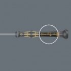 Отвертка шлицевая Wera 0.40 x 2.5 x 80mm антистатическая ESD для электроники Kraftform Micro 1578 A изображение 4