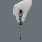 Отвертка Wera крестовая PH 00 x 40mm для электроники  Kraftform Micro 2050 PH изображение 3