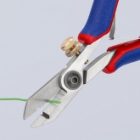Ножницы-щипцы Knipex для удаления изоляции при работе с электронными устройствами 140 мм изображение 5