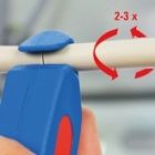 Кабельный нож Weicon (упаковка-блистер) № 8-27 мм Cable Stripper изображение 2