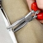Клещи для обивочных скоб Knipex зеркально полированные L-185мм изображение 5