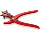 Клещи просечные с револьверной головкой Knipex с красным порошковым покрытием L-220мм изображение 3