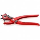 Клещи просечные с револьверной головкой Knipex с красным порошковым покрытием L-220мм изображение 2