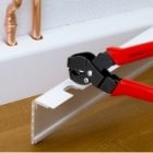 Клещи высечные для пластмассовых коробов Knipex диапазон 20х29мм вороненые 250 мм изображение 2