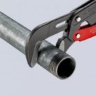 Ключ трубный Knipex 1 1/2 дюйма S-образные губки 60мм с быстрой регулировкой L-420мм изображение 5