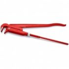 Ключ трубный Knipex 2 дюйма прямые губки 90° 70мм L-560мм изображение 3
