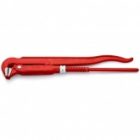 Ключ трубный Knipex 1 1/2 дюйма прямые губки 90° 60мм L-420мм изображение 2