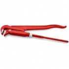 Ключ трубный Knipex 1 1/2 дюйма прямые губки 90° 60мм L-420мм изображение 3