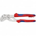Клещи переставные-гаечный ключ Knipex 1 1/2 дюйма 40мм хромированные 2-к ручки L-180мм изображение 3