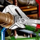 Клещи переставные-гаечный ключ Knipex 3 3/8 дюйма 85мм хромированные 1-к ручки L-400мм изображение 6