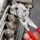 Клещи переставные-гаечный ключ Knipex 7/8 дюйма 23мм хромированные 1-к ручки L-125мм изображение 2