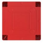 Коробка ответвительная Express DKC 100х100х50 с гладкими стенками цвет красный IP56 изображение 4