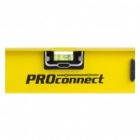 Уровень алюминиевый «Рельс», 400 мм, 3 глазка (1 поворотный) PROconnect изображение 2