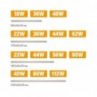 Светильник светодиодный Вартон Mercury LED Mall 1170х66х58мм опал 36W 4200K изображение 2