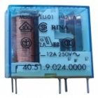Миниатюрное реле Finder 1CO 10A шаг 5мм AgNi 24В DC изображение 3