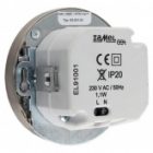 Светильник MUNA Сталь, теплый свет, в монтажную коробку, 230V изображение 3