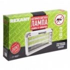 Ловушка Rexant для насекомых 2х15W T8 220V 100м2 кабель 1.3м пластик/алюминий 490x80x300мм 1750г изображение 4