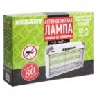 Ловушка Rexant для насекомых 2х10W T8 220V 80м2 кабель 1.3м пластик/алюминий 390x80x270мм 1400г изображение 4