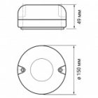Светильник светодиодный JazzWay PBH-PC4-RSS 10W 4000K CL IP65 Sensor с оптико-акустическим датчиком изображение 7
