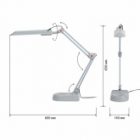 Светильник настольный ЭРА NL-202-G23-11W-GY серый изображение 5