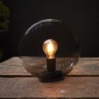 Светильник настольный Ledvance Vintage 1906 Bubble Table E27 250x245 Glass Smoke (дымчато-серый) изображение 5