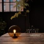 Светильник настольный Ledvance Vintage 1906 Bubble Table E27 250x245 Glass Orange (золотистый) изображение 4