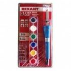 Выжигатель-паяльник Rexant 30Вт (6 насадок) + краски изображение 2