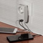 Зарядое устройство ЭРА Polynom 1х220V + 2xUSB 2100mA, белый SP-1e-USB-W 5055945555677 изображение 3
