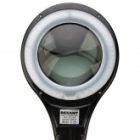 Лупа на струбцине Rexant круглая 5D с подсветкой 56 SMD LED, черная изображение 9