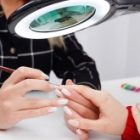Лупа на струбцине Rexant круглая 5D с подсветкой 56 SMD LED, черная изображение 6